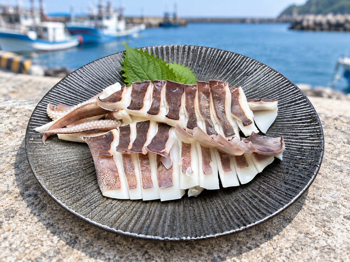 川燙軟絲五味